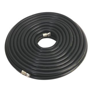 Sealey Heavy- Duty Air Hose with 1/4IN BSP Unions 20m x 10mm (5054630184062) AH20RX/38