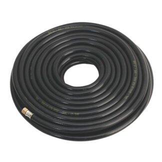 Sealey Heavy- Duty Air Hose with 1/4IN BSP Unions 20m x 8mm (5054630184338) AH20RX