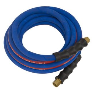 Sealey Extra- Heavy- Duty Air Hose with 1/4IN BSP Unions 5m x 10mm (5054511470086) AH5R/38