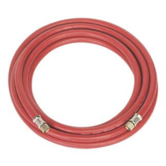 Sealey Air Hose with 1/4IN BSP Unions 5m x 8mm (5051747356962) AHC5
