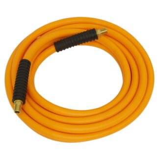 Sealey High- Visibility Hybrid Air Hose with 1/4IN BSP Unions 15m x 10mm (5054630306129) AHHC1538