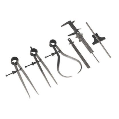 Sealey Professional Measuring Tool Set 6pc (5024209504911) AK10000