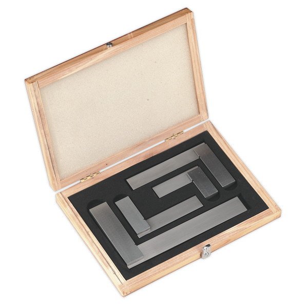Sealey Precision Steel Square Set 4pc (5024209615495) AK11000
