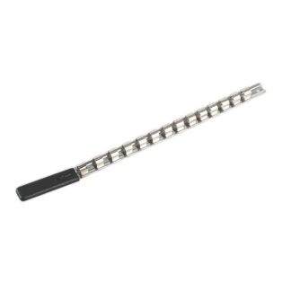 Sealey Premier Socket Retaining Rail with 14 Clips 1/2IN Sq Drive (5024209549271) AK1214