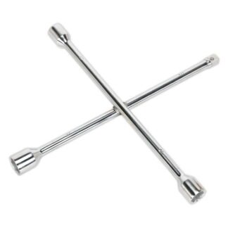 Sealey 4- Way Wheel Brace 1/2IN Sq Drive (5051747329782) AK2093