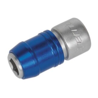Sealey Premier Quick Release Bit Adaptor 10mm 3/8IN Sq Drive (5051747870000) AK2738