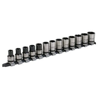 Sealey Premier Black Lock- On™ Socket Set 1/2IN Sq Drive 13pc (5054630056321) AK2742B