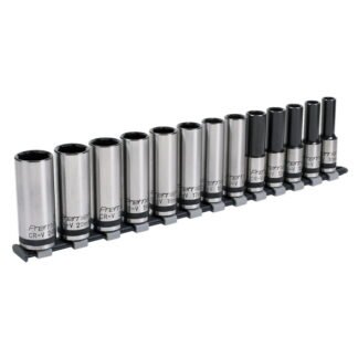 Sealey Premier Black Deep Lock- On™ Socket Set 1/2IN Sq Drive 13pc (5054630055508) AK2745B