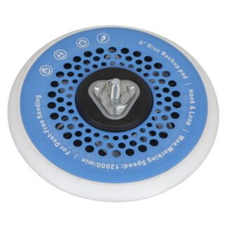 Sealey Universal Dust- Free Stick- On DA Backing Pad 150mm x 5/16IN UNF & M8 (5054630383441) AK289