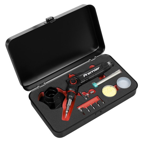 Sealey Premier 3- in- 1 Butane Indexing Soldering Iron Kit (5054630230776) AK2971