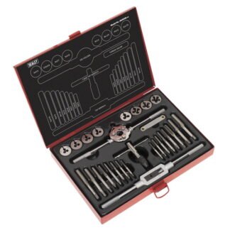 Sealey Metric Tap & Die Set Split Dies 28pc (5054511659948) AK3028