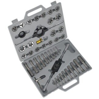 Sealey Metric Tap & Die Set Split Dies 45pc (5024209277167) AK303
