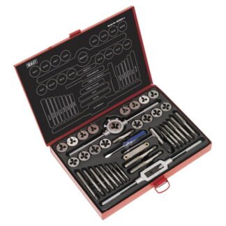 Sealey Metric Tap & Die Set Split Dies 40pc (5054511660203) AK3040