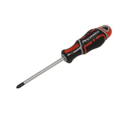 Sealey Premier GripMAX® Pozi Screwdriver #2 x 100mm (5054511453157) AK4366
