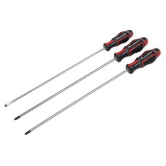 Sealey Premier GripMAX® Extra- Long Screwdriver Set 3pc (5054630255281) AK4372