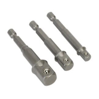 Sealey Premier Power Tool Socket Adaptor Set 3pc (5051747510043) AK4929