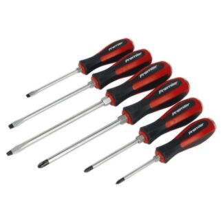 Sealey Premier Hammer- Thru Screwdriver Set 6pc (5051747560345) AK4932