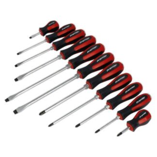 Sealey Premier Hammer- Thru Screwdriver Set 11pc (5051747560352) AK4933