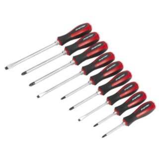 Sealey Premier Hammer- Thru Screwdriver Set 9pc (5051747727557) AK4934