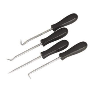 Sealey Mini Hook Set 4pc (5024209231336) AK521