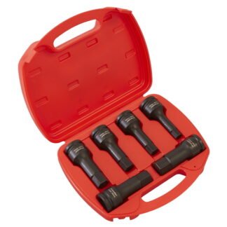 Sealey Premier Hex Impact Socket Bit Set 3/4IN Sq Drive 6pc (5024209947022) AK5586
