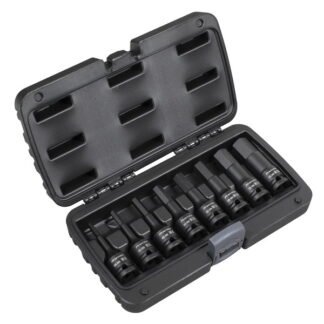 Sealey Premier Hex Impact Socket Bit Set 1/2IN Sq Drive 8pc (5054630330964) AK5601