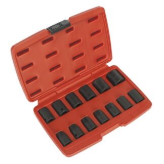 Sealey Premier Impact Socket Set 1/2IN Sq Drive 13pc (5051747466593) AK5613M