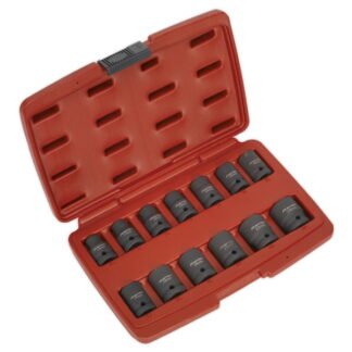 Sealey Premier Total Drive® Impact Socket Set 1/2IN Sq Drive 13pc (5051747696815) AK5613TD