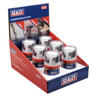 Sealey Combination Drill Bit Sets - Display box of 6 (5054630450686) AK5711DB