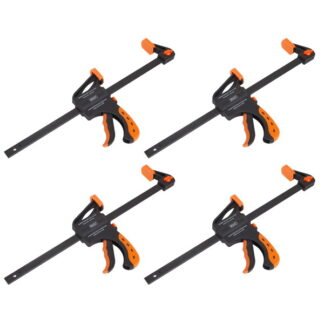 Sealey Ratchet Bar Clamp Set 300mm 4pc (5054630192807) AK61024