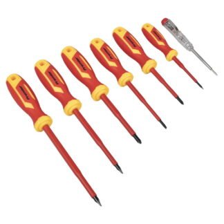 Sealey Screwdriver Set 7pc VDE Approved (5054630457050) AK6125