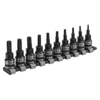Sealey Premier Black TRX- Star* Socket Bit Set 3/8IN Sq Drive 10pc (5054511267457) AK6207B
