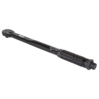 Sealey Premier Black Calibrated Micrometer Torque Wrench 3/8IN Sq Drive (5054511267549) AK623B