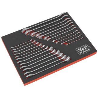 Sealey Premier Metric/Imperial Combination Spanner Set 23pc (5054511259568) AK63256