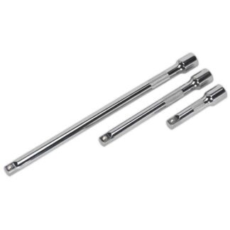 Sealey Premier Extension Bar Set 3/8IN Sq Drive 3pc (5024209729062) AK6340