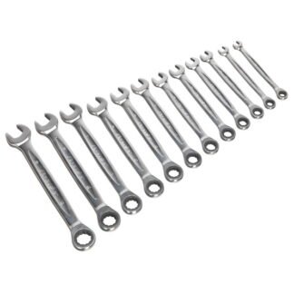 Sealey Premier Platinum Combination Ratchet Spanner Set 12pc (5054511234497) AK63922