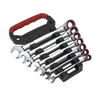 Sealey Premier Platinum Combination Ratchet Spanner Set 7pc (5054511739251) AK63941