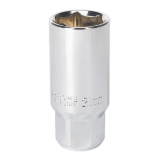 Sealey Magnetic Spark Plug Socket 3/8IN Sq Drive 21mm (5024209319058) AK6541