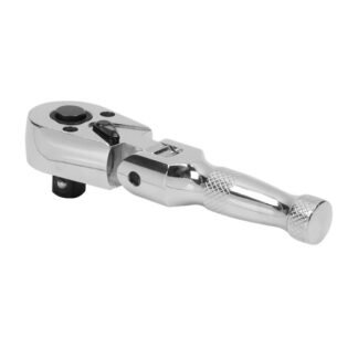 Sealey Premier Stubby Flexi- Head Ratchet Wrench 3/8IN Sq Drive (5054630228643) AK661SF