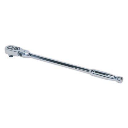 Sealey Premier Pear- Head Ratchet Wrench with Flexi- Head & Flip Reverse 1/2IN Sq Drive 445mm (5024209783705) AK662F