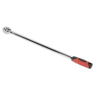 Sealey Premier Extra- Long Ratchet Wrench 1/2IN Sq Drive 600mm (5051747505698) AK6695