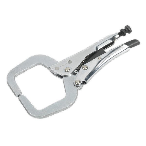 Sealey Premier Locking C- Clamp 165mm 0- 45mm Capacity (5024209353656) AK6826