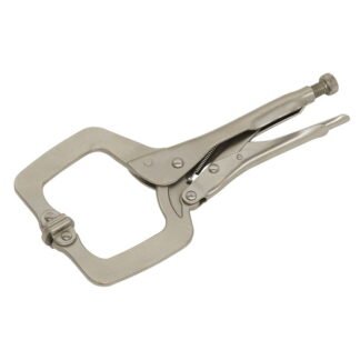Sealey Premier Locking C- Clamp 280mm 0- 90mm Capacity (5054630295959) AK6827