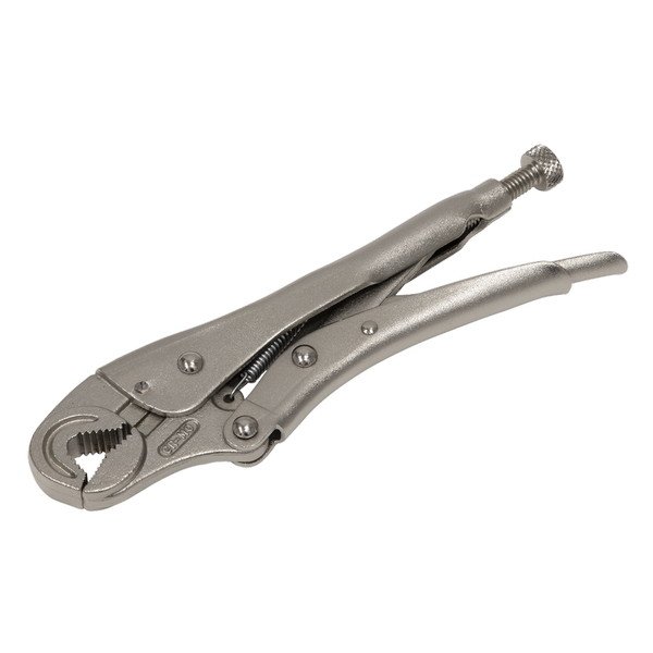 Sealey Premier Locking Pliers Round Jaws 195mm (5054511728316) AK6871