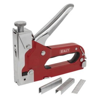 Sealey Premier Heavy- Duty Staple & Brad Nail Gun (5024209600880) AK7061
