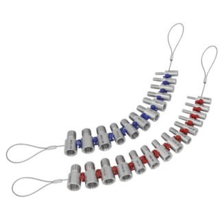 Sealey Metric/Imperial Nut & Bolt Thread Checker 26pc (5054630083471) AK70NBC