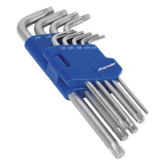 Sealey Premier Long TRX- Star* Key Set 9pc (5024209698092) AK7142