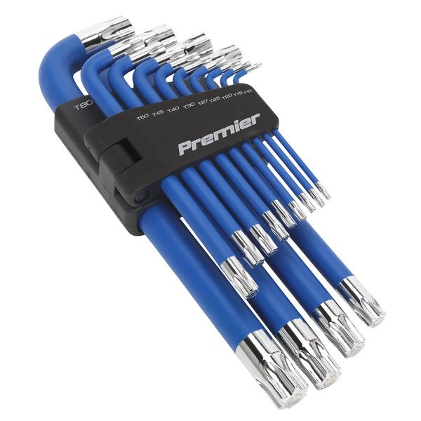 Sealey Premier Jumbo Anti- Slip TRX- Star* Key Set 13pc (5054511203516) AK7188