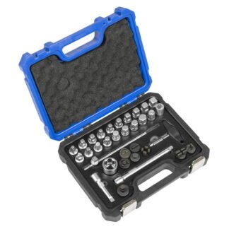 Sealey Master Oil Drain Plug Removal Kit 33pc (5054630481635) AK758