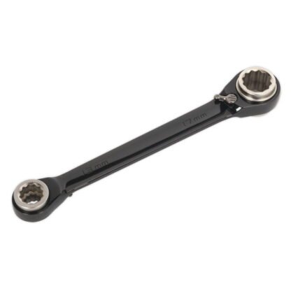 Sealey Premier 4- in- 1 Reversible Ratchet Ring Spanner (5054511201888) AK7979